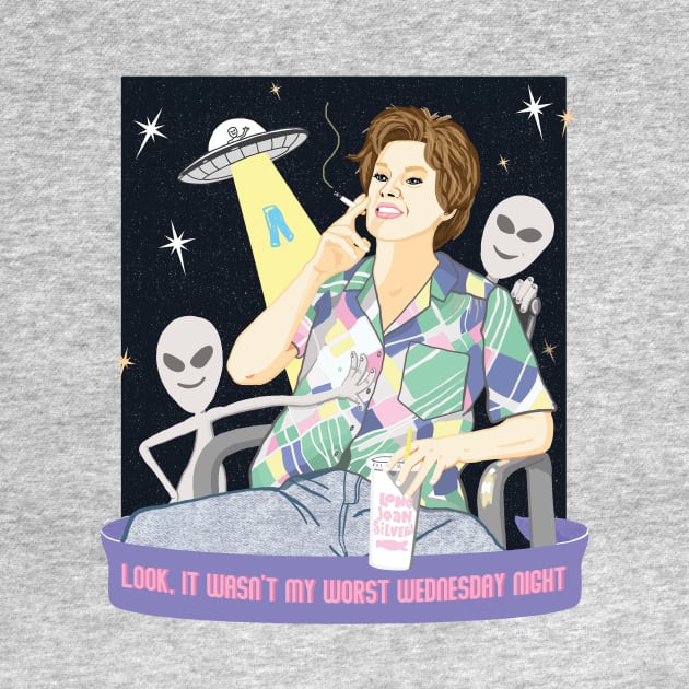 Kate McKinnon SNL Alien Abduction by Kittenpants Studios